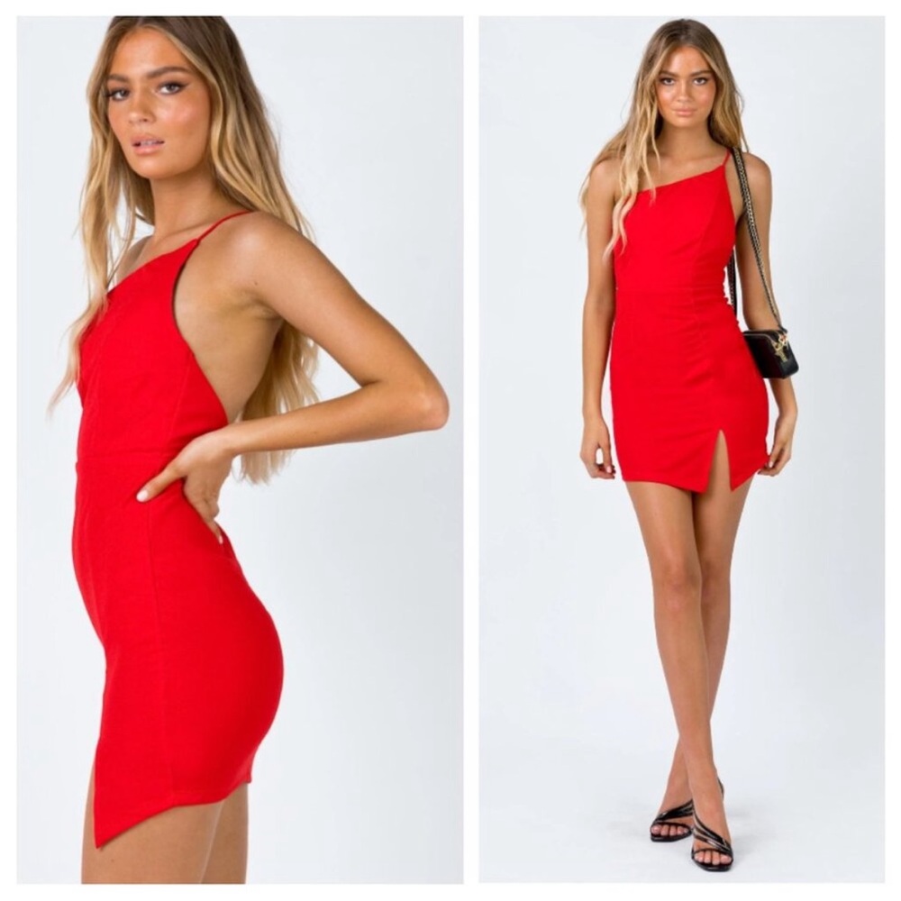 Princess Polly red mini dress